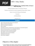 Punctuated Equilibrium Theory Explaining Stability and Change in Public Policymaking_ Syed Rashedul Hossen