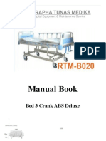 Manual Book Bed 3 Crank ABS Deluxe