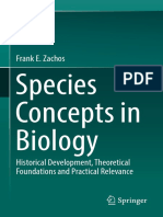 Zachos - Species Concepts in Biology (2016)