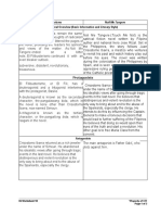 El Filibusterismo Noli Me Tangere: General Overview (Basic Information and Literary Style)