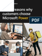 Top 10 Reasons Why Customers Choose Microsoft Power BI