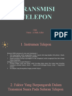 Transmisi Telepon.a - Z