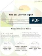 Your Self Discovery Report: Compatible Career Choices