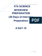 Data Science Interview Questions (#Day19)