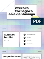 Interaksi Antarnegara Asia Dan Lainnya