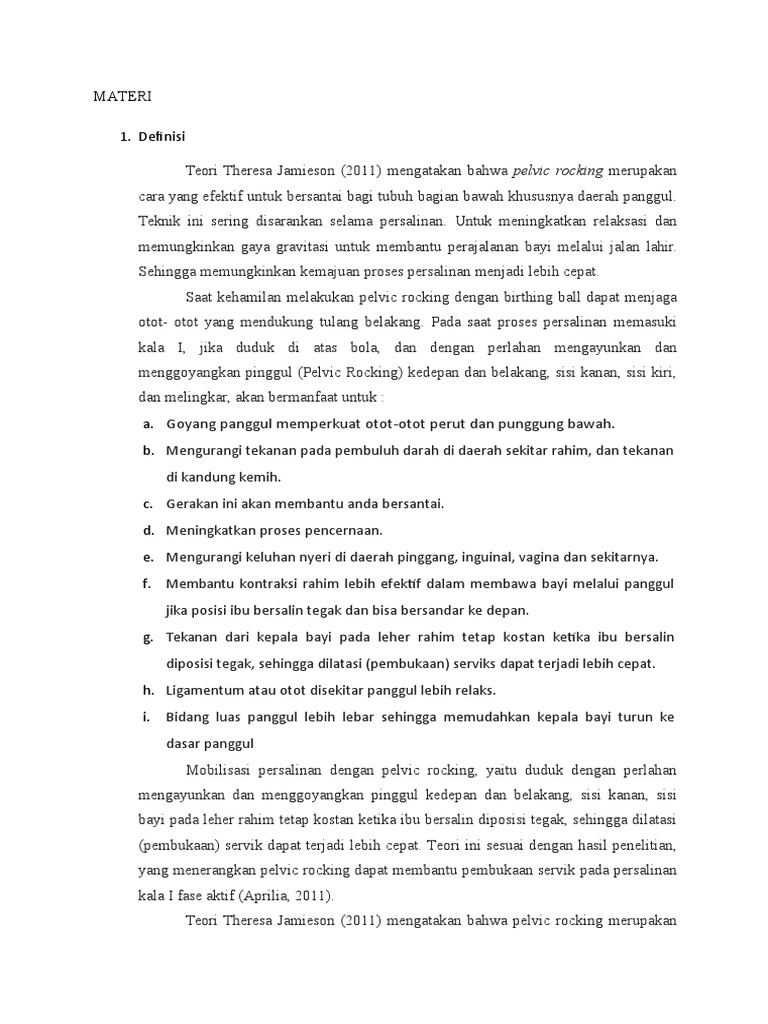 Gerakan Dasar Pelvic Rocking Exercise untuk Mengatasi Nyeri Punggung ...