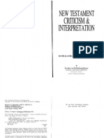 Black, D.a., Dockery, D.S. - New Testament Criticism and Interpretation - Book (1991)