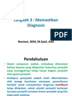 Langkah 3 Memastikan Diagnosis By. NOVIANI