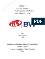 Buku 3 Format RENCANA BISNIS Apotek