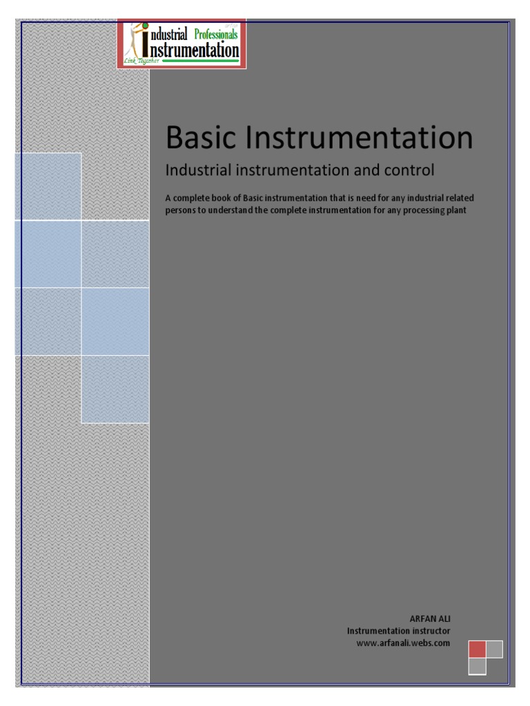 Basic Instrumentation (Arfan) | PDF | Pressure Measurement | Flow ...