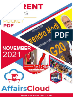 Current Affairs Pocket PDF - November 2021 by AffairsCloud 1
