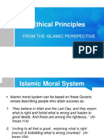4. Islamic Ethical Principles