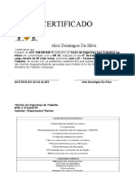 Certificado - Rogério (NR 35)