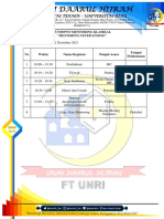 Rundown Mentoring Klasikal 2021