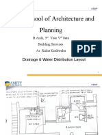 Water Distribution and Drainage Plans