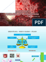  Revisión de la fisiología de la hemostasia