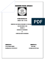 Pushpendra Python Practical