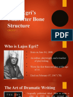 Lajos Egri's Character Bone Structure