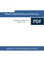 Application Layer Functionality and Protocols 9