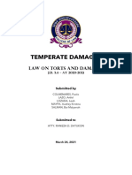 Torts&Damages TemperateDamages Report