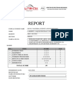 Total Score /35: NO. Item Score CLO