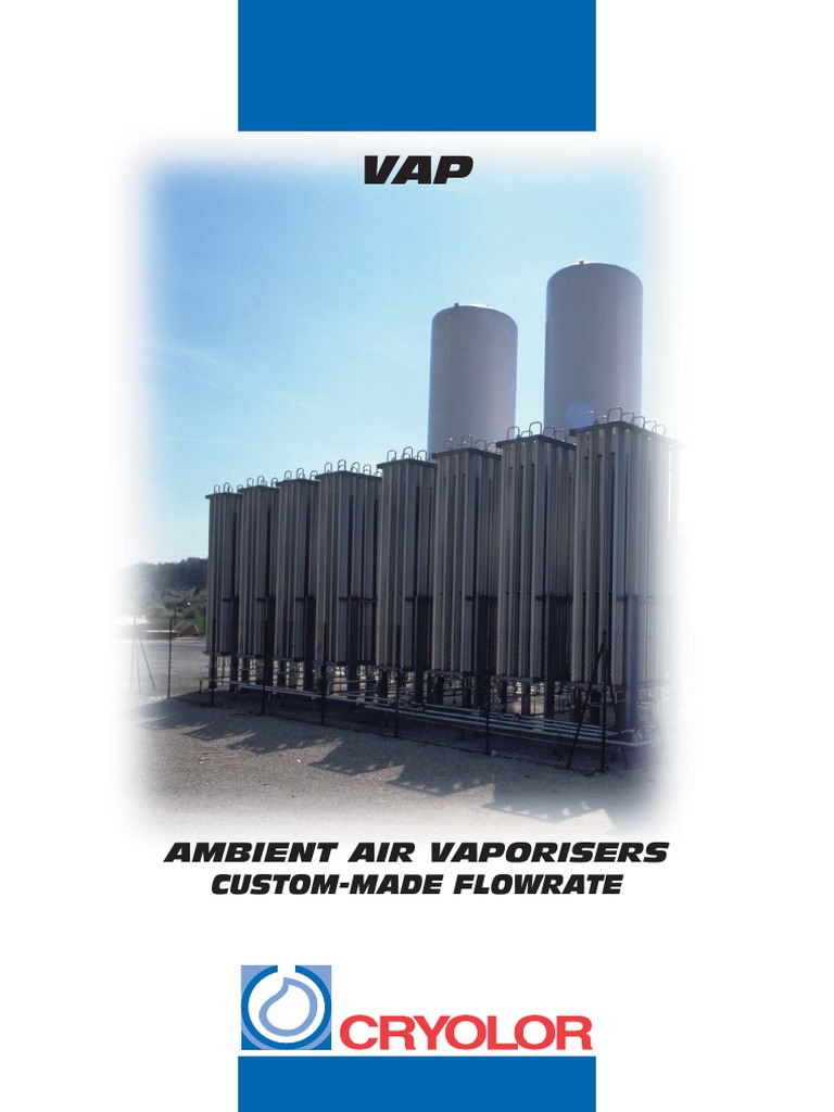 Ambient Air Vaporisers by Cryolor | PDF