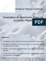 Cinemtica Do Movimento Plano de Um Corpo Rgido