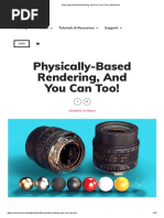 Physically-Based Rendering, and You Can Too! - Marmoset