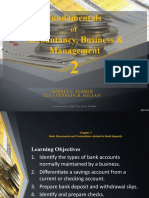 Chapter 7 - Basic Documents and Transactions Related To Bank Deposits