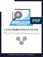 Concurrentieanalyse Fleur Mostart Communicatie