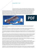 Desenhos e descrição da fuselagem do ultraleve BRO-11 Zile