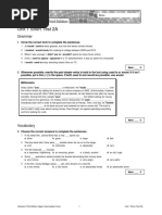 Unit 1 Short Test 2A: Grammar