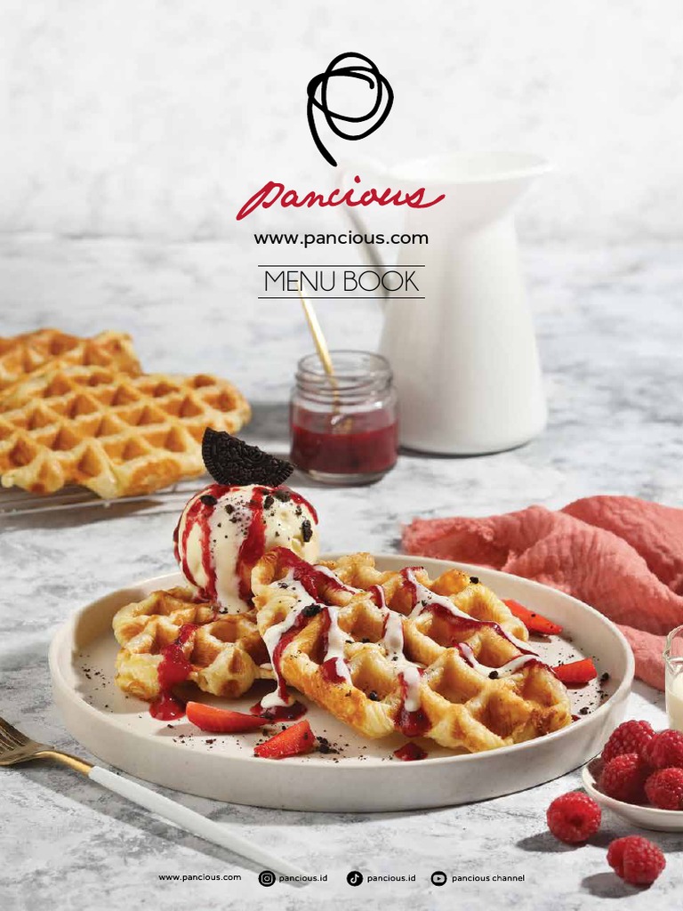 Pancious Menu Highlights and Offerings | PDF | Hamburgers | Pancake