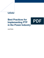 Best Practices For Implementing PTP in The Power Industry: Larry Thoma