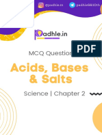 Chapter-2 Acids, Bases and Salts MCQs