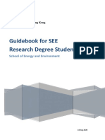 (Attachment 1) Guidebook for SEE Research Degree Students (Updated on 2020-08-18)