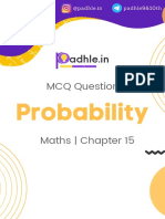 Chapter 15 Probability MCQs
