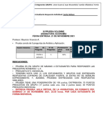 III Prueba Solemne Economãœa Entrega Domingo 21 de Noviembre, 2330 Horas