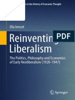 (Springer Studies In The History Of Economic Thought) Ola Innset - Reinventing Liberalism_ The Politics, Philosophy And Economics Of Early Neoliberalism (1920-1947)-Springer (2020) (1)