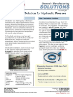 Solutions Solutions Solutions Solutions: Split Sealing Solution For Hydraulic Presses