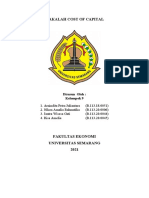 Kelompok 9 Cost of Capital