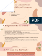 Isu Gender Dalam Kehidupan Perempuan