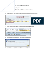 Find Standard Texts Used in The Smartform