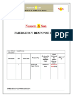 Naseem & Son: Emergency Response Plan