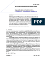 Analisis K-Means Clustering Pada Data Sepeda Motor: Informatics Journal Vol. 5 No. 1 (2020)