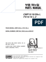 PARTS MANUAL FOR CMP15/18/20s L AND FX15/18 L-2 TRUCKS