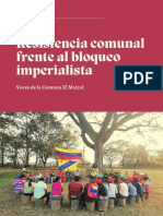 Resistencia Comunal Frente Al Bloqueo Imperialista: Voces de La Comuna El Maizal