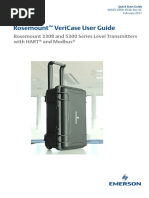 Rosemount Vericase User Guide: Rosemount 3308 and 5300 Series Level Transmitters With Hart and Modbus