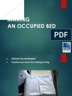 Making An Occupied Bed