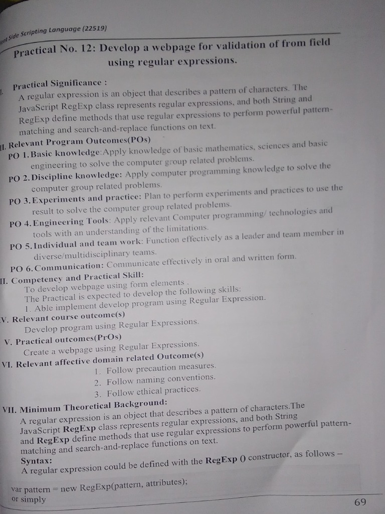 Css 10 Practical (Roll No 103) | PDF | Computer Programming | Models Of ...